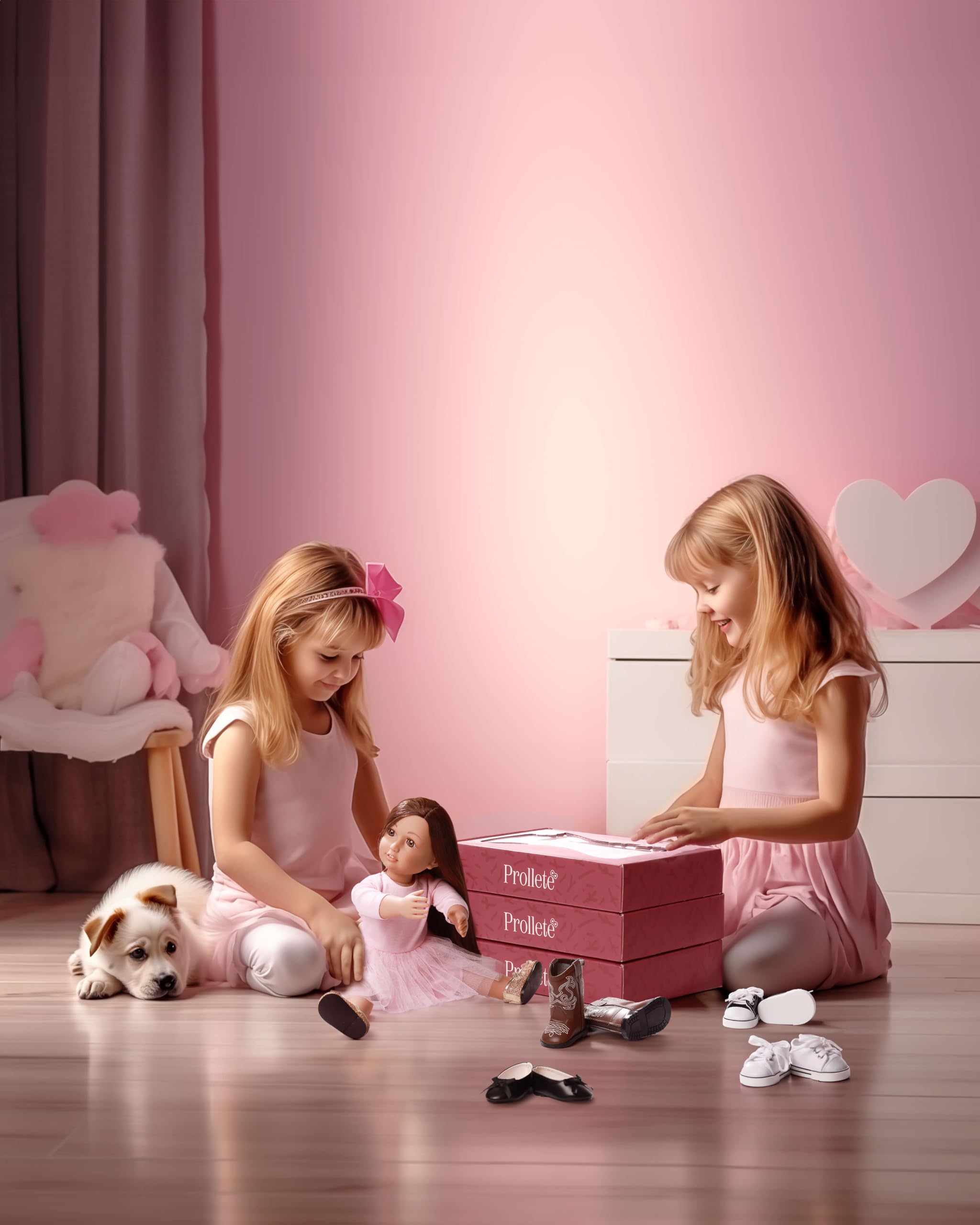 Prollete safety-tested doll shoes meet ASTM F963 and CE with stitched parts