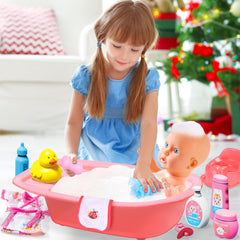 PROOU baby doll head mirror for pretend clinic setup.