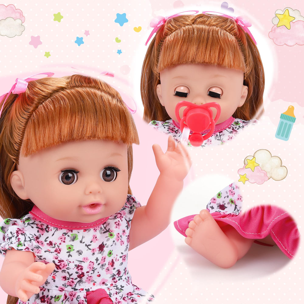 PROOU doll outfit set to dress and customize tiny dolls during playtime.