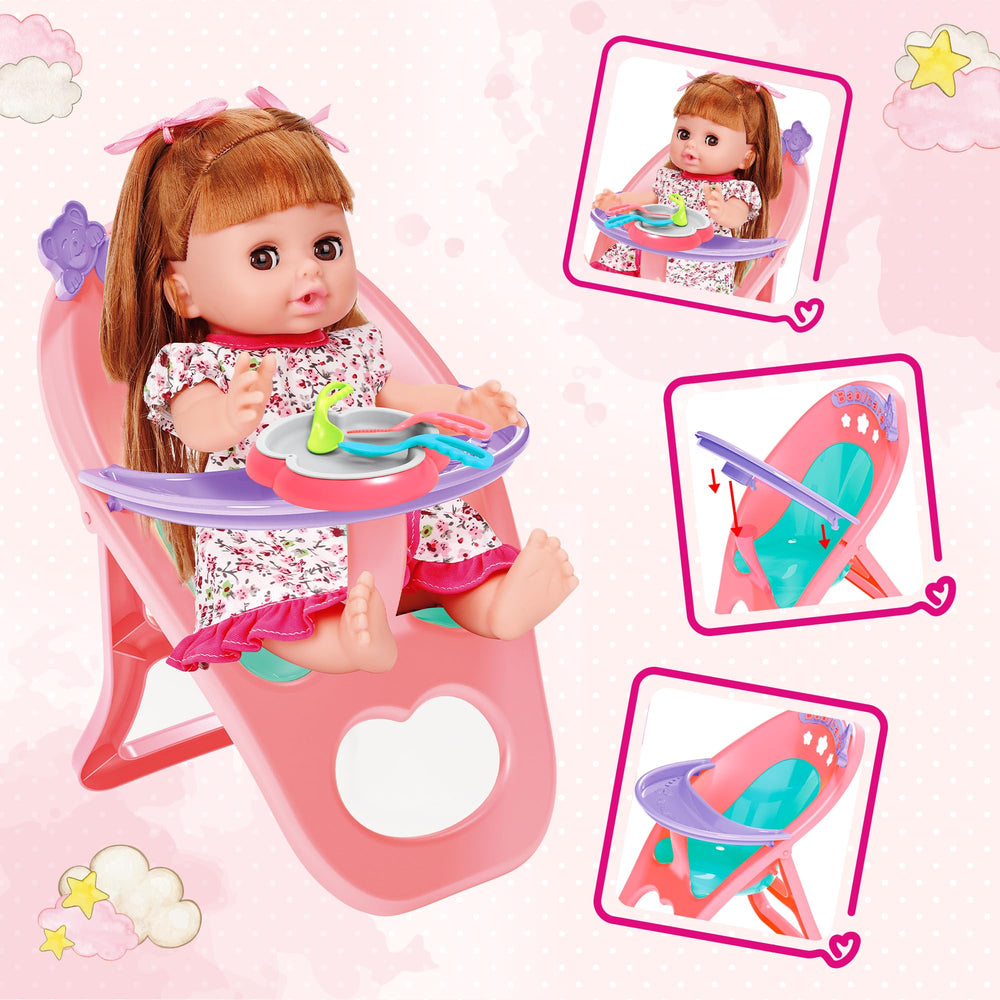 PROOU pacifier and diaper accessories for authentic baby care tasks.