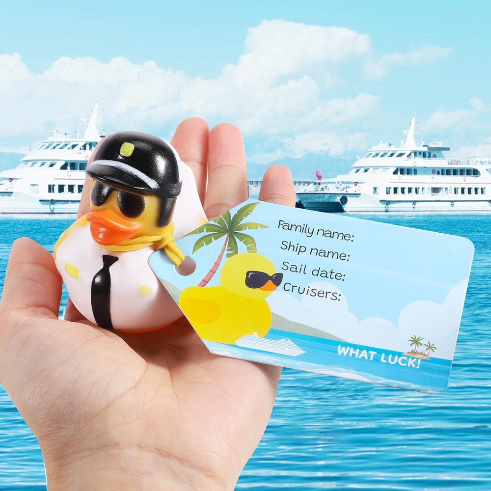 Prudiut cruise ducks come in varied styles for multiple cruise lines