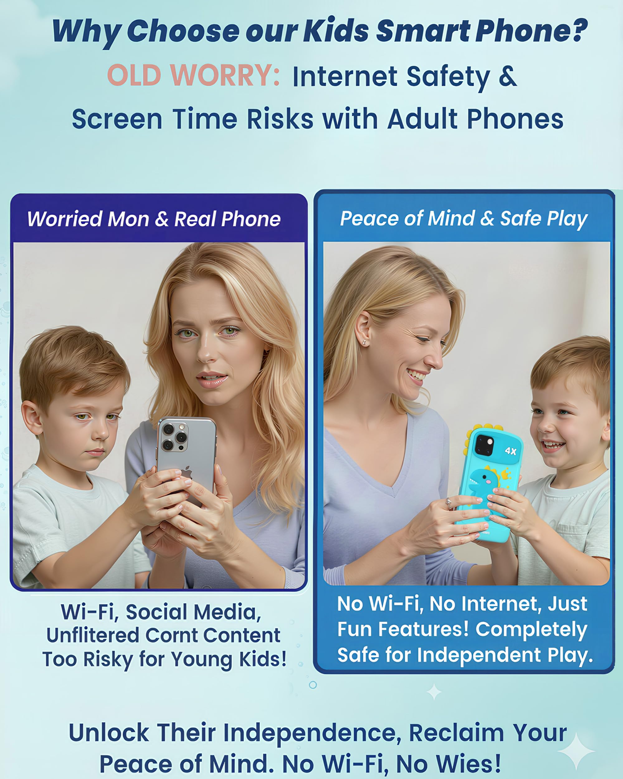 Psalms & Pals Kids Phone educational games for learning fun.