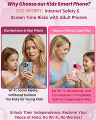 Psalms & Pals Kids Phone games menu highlighting educational content