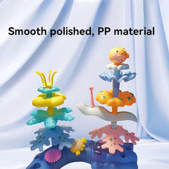 PSDVAYI STEM toy supports early learning through color, pattern, and sorting tasks.