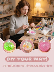 Psykade stress ball fillers shown for satisfying crunch and customization.