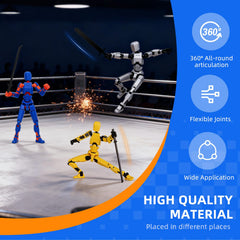Pthjswj Dummy13 figures in dynamic poses for photos and displays