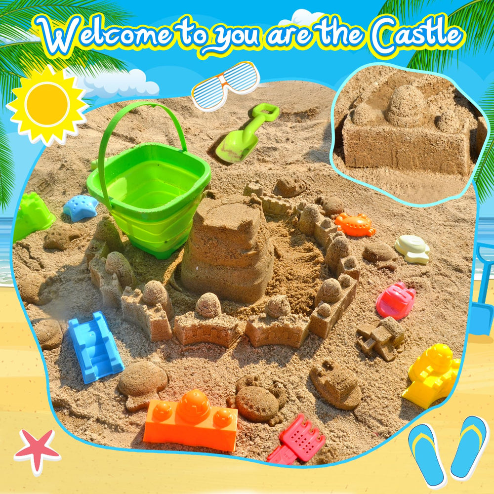 PUBUBLLE sea animal molds inspire playful creatures in the sand.