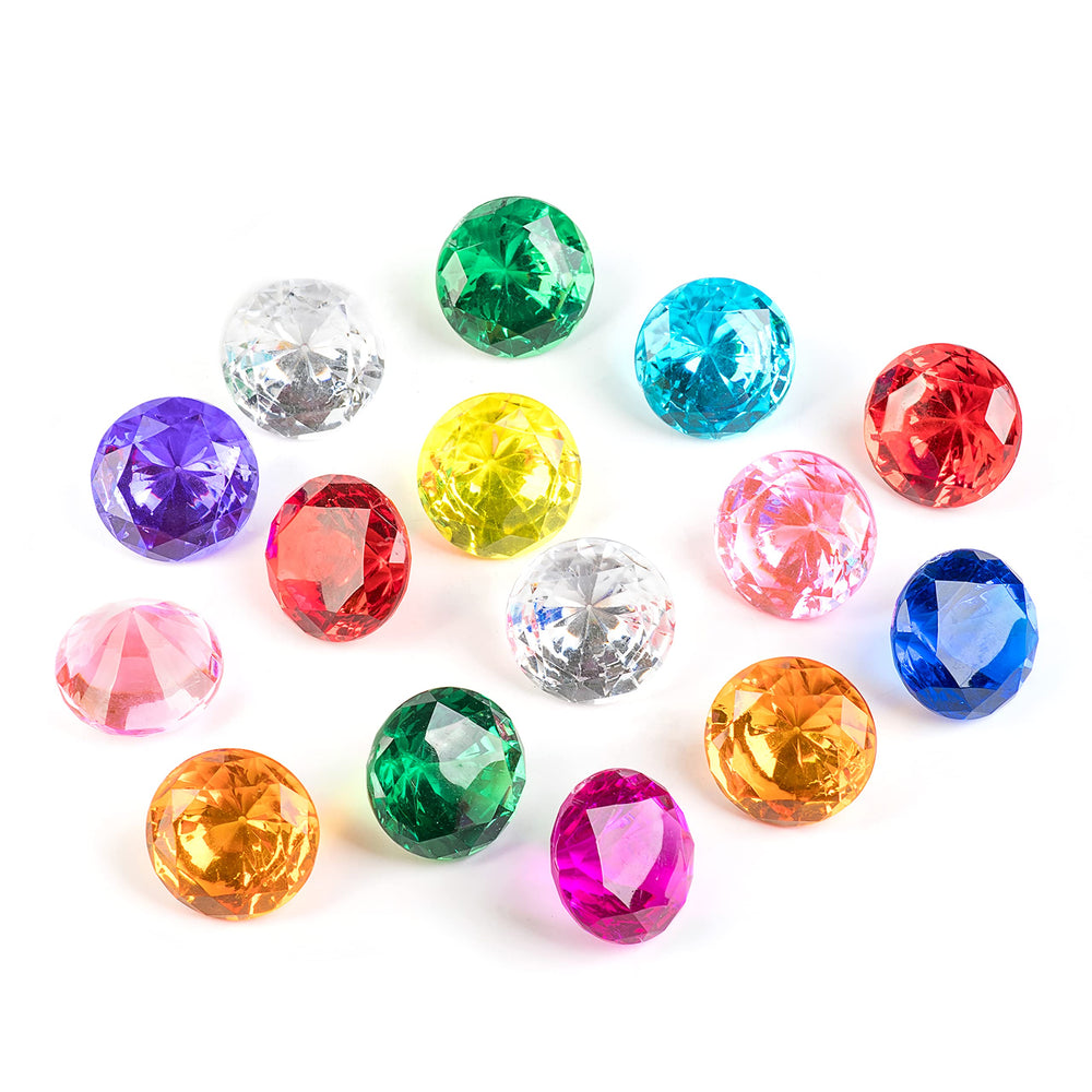 Pubgamer Acrylic diamonds in assorted colors offer non-toxic pool fun.