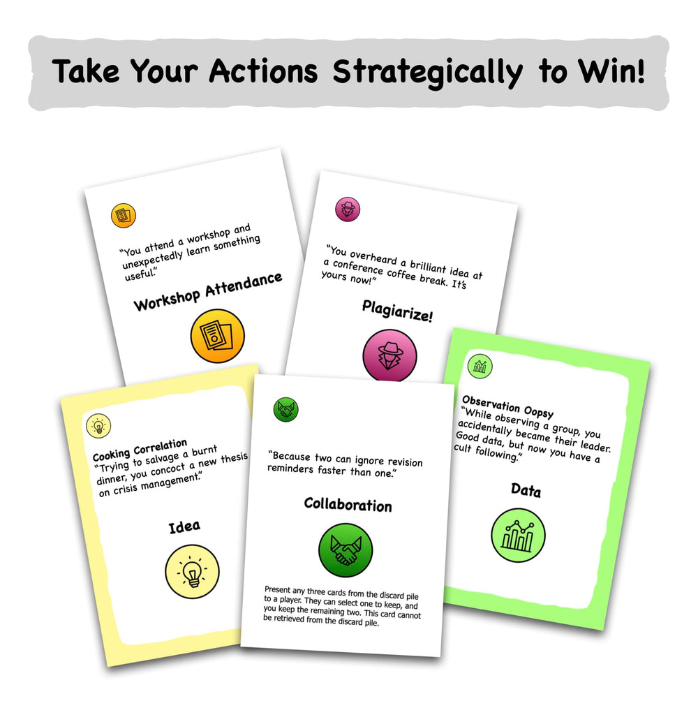 Revision-comment cards in play, a playful take on peer feedback dynamics.