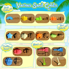 PUBUBLLE sand castle molds help shape imaginative forts and towers.