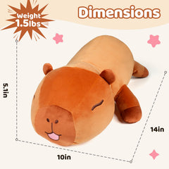 Puffpals Capybara weighted plush gift idea for cozy moments