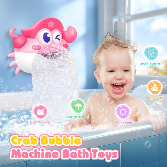 Puidapo upgraded bubble blower delivering more bubbles and color