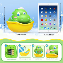 Puidapo glowing bath-time toy creates a magical scene for kids