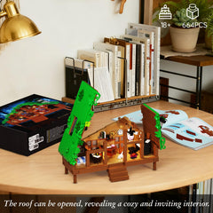 PUIOSYMG Folk Cabin wood texture detail adds realism