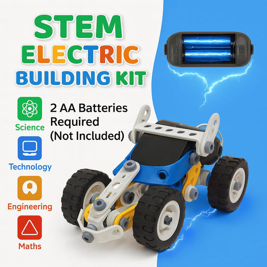 PUKUPIG 10-in-1 motorized building toys model trucks promotes engineering curiosity