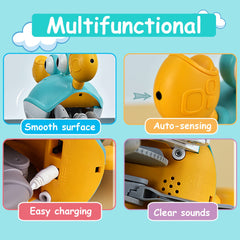 PULASIDO crawling crab toy charging versatility for home and travel