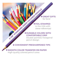 Pun Labs Stranger Colors foil-stamped names highlight premium design for gifting.