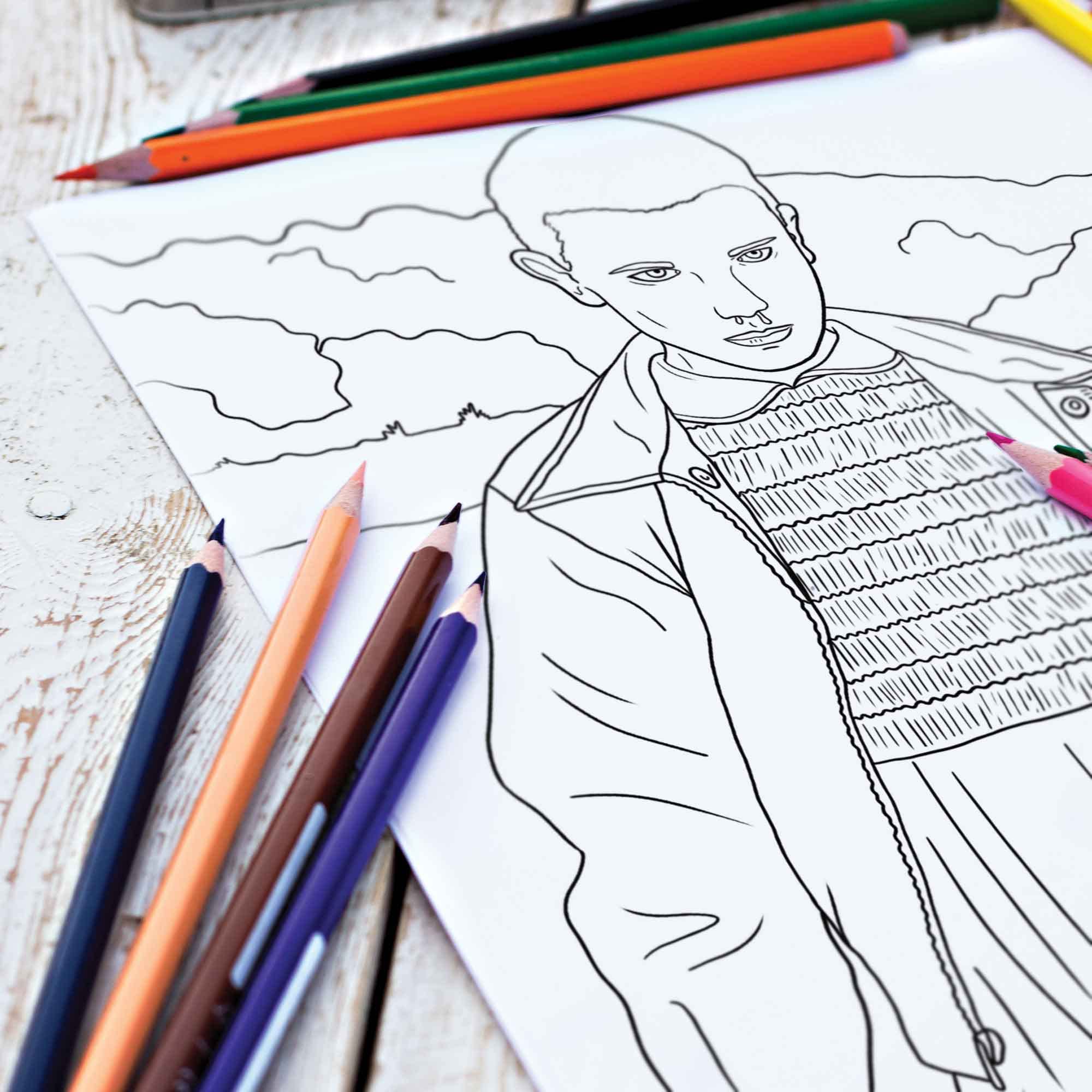 Pun Labs Stranger Colors vibrant pigments enable smooth coloring for journaling.