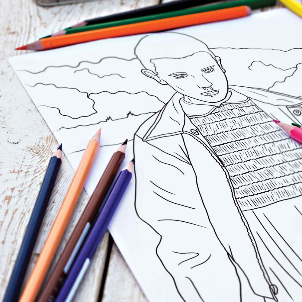 Pun Labs Stranger Colors vibrant pigments enable smooth coloring for journaling.