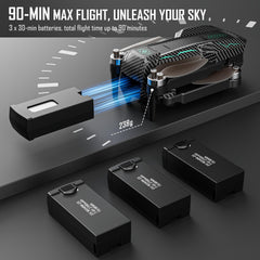 Punieayi GPS drone auto-return and Circle Fly for safer outdoor flights