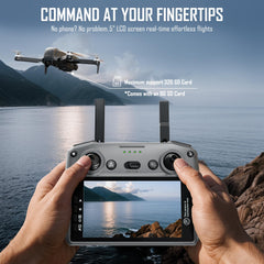 Punieayi GPS drone beginner controls with one-key takeoff and landing