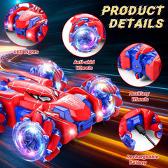 Punieayi Spider RC Car performs 360-degree rotation for exciting flips