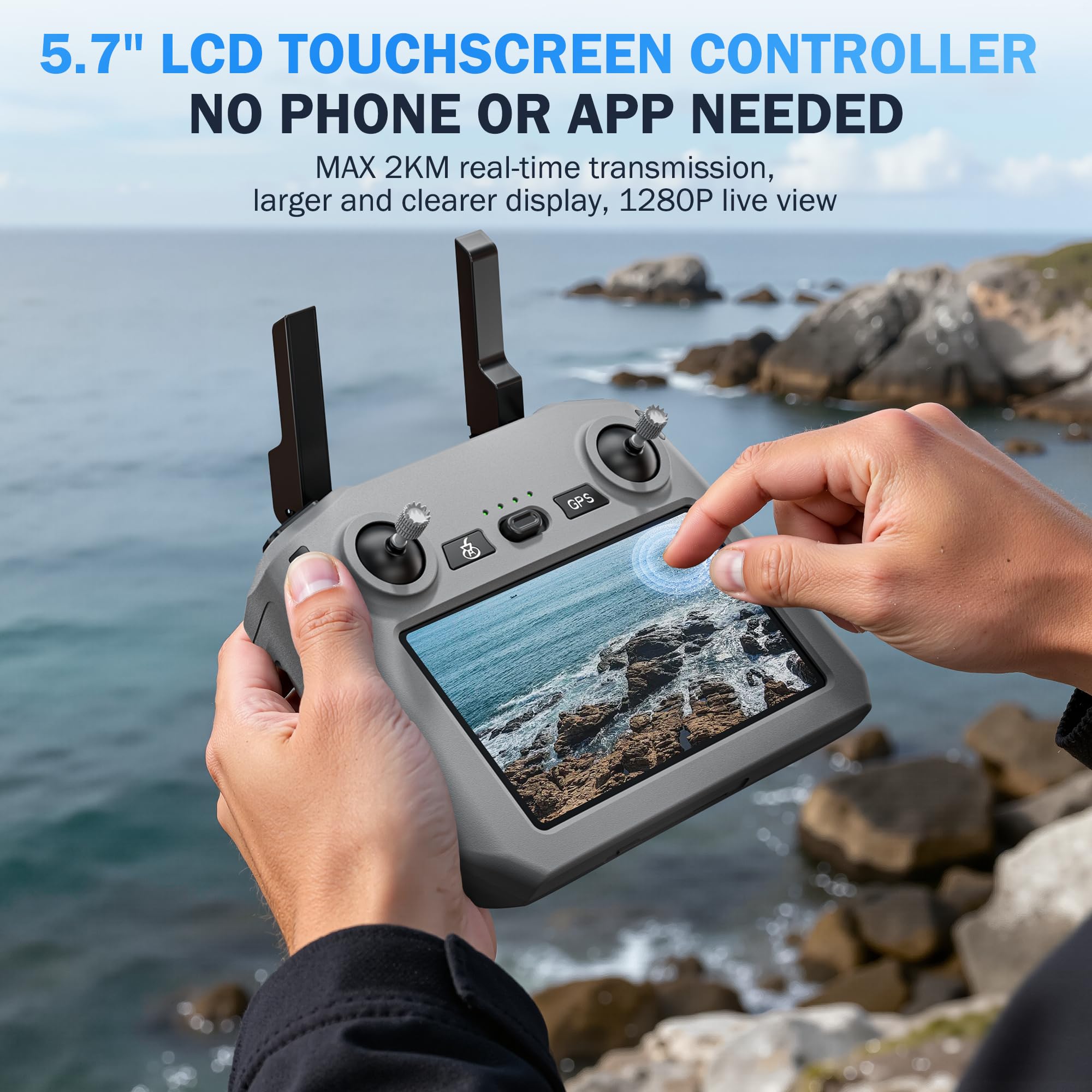 Punieayi ZY90 PRO reaches up to 100 minutes of flight.