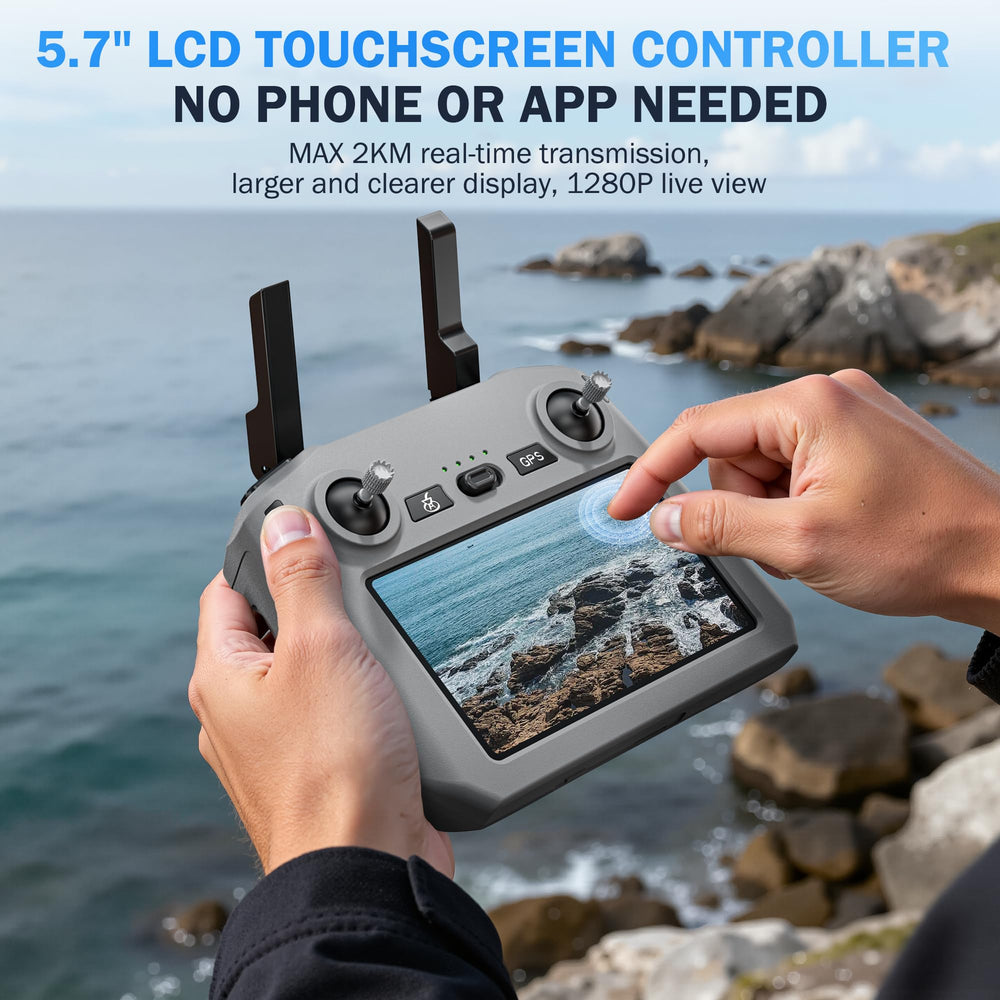 Punieayi ZY90 PRO reaches up to 100 minutes of flight.