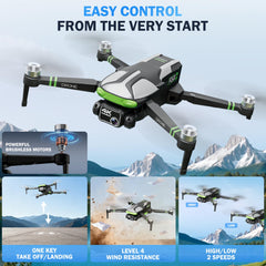 Punieayi ZY90 PRO GPS follow and auto return for safer adventures.