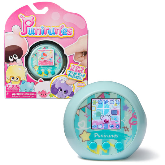 Punirunes pod with squishy button invites touch-based play and sensory fun.