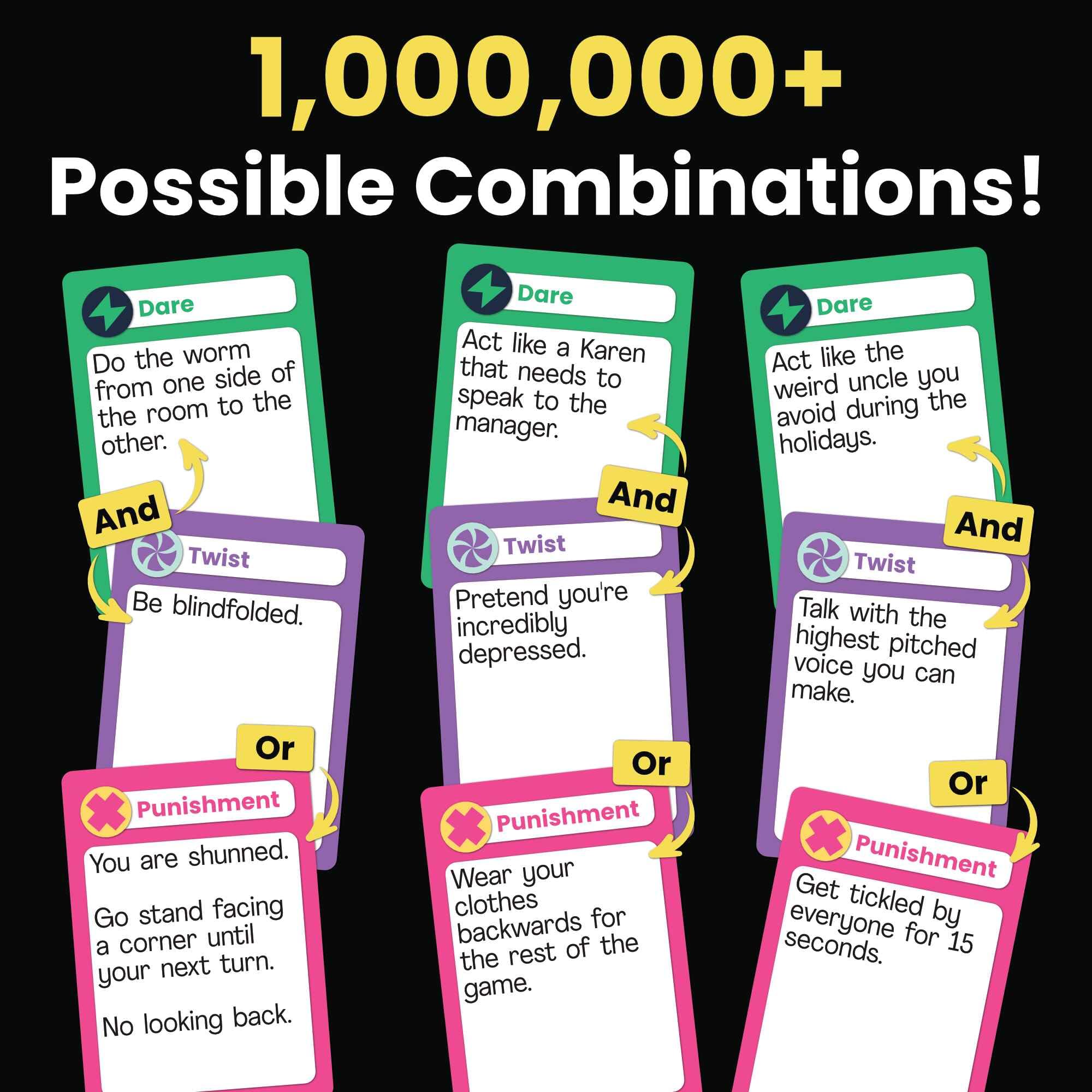 Punish Me, Daddy punishments card adds daring consequences