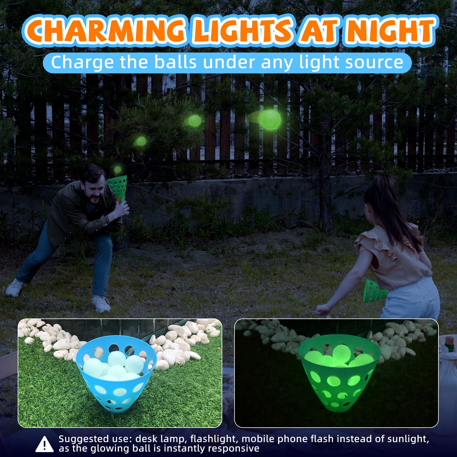 punkdog glow balls light up night games with safe, glowing fun