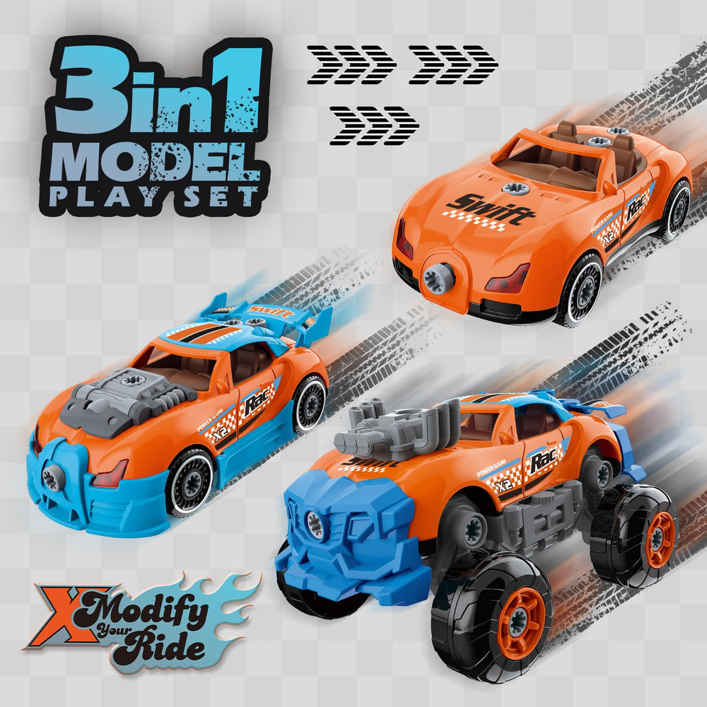 Pup Go 3-in-1 convertible model for customization and fine motor growth
