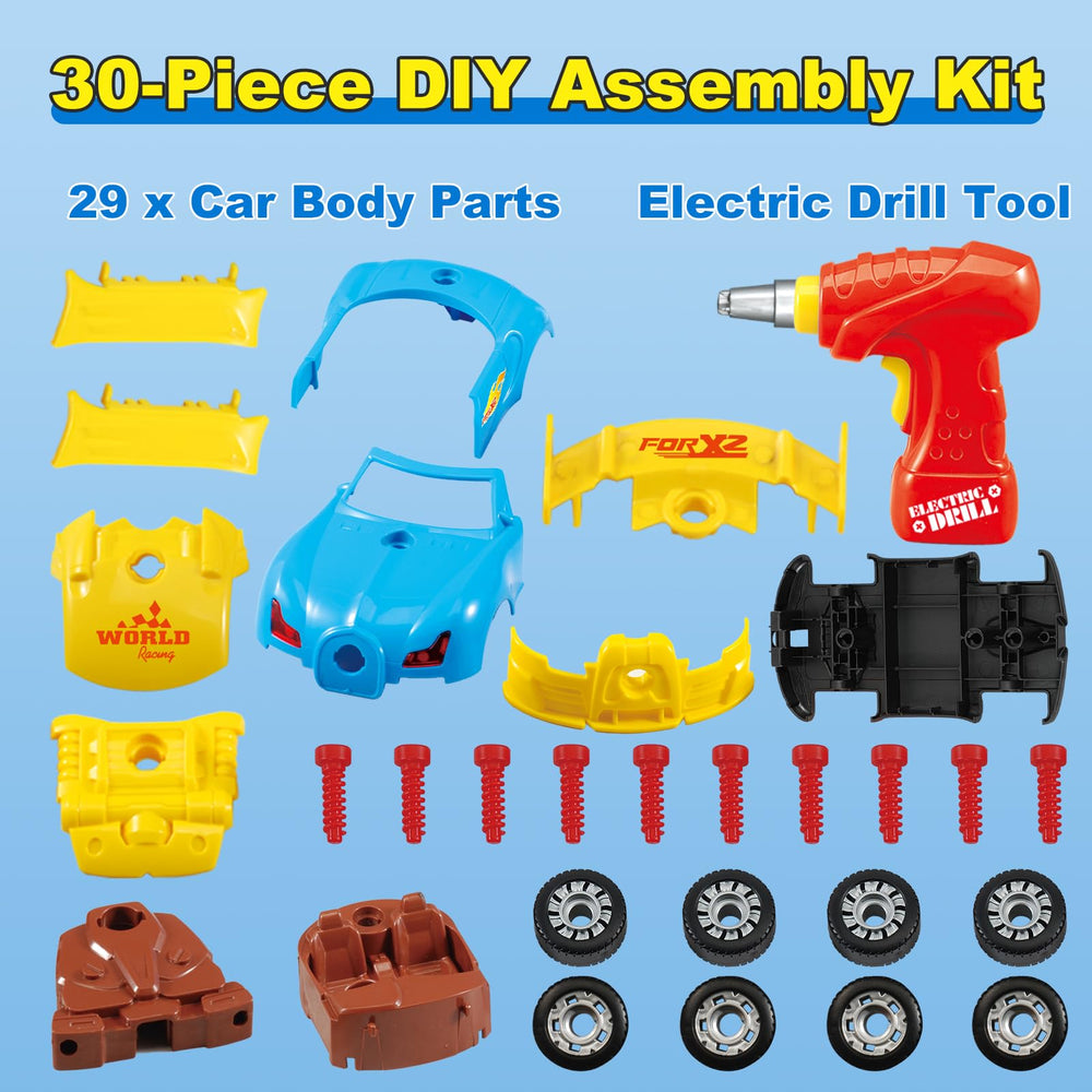 Pup Go chassis piece for sturdy, durable car assembly.