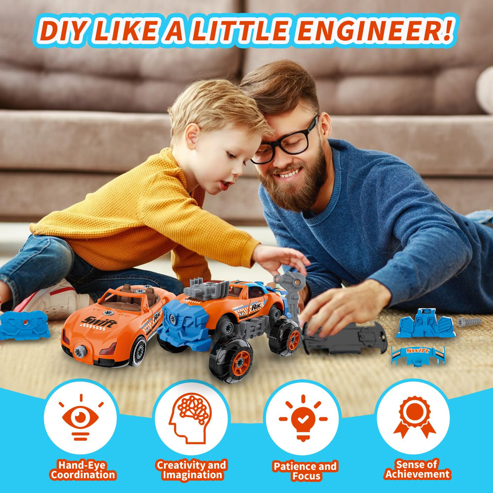 Pup Go durable ABS plastic parts designed for safe, long-lasting play