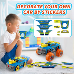 Pup Go race car design for fast paced creativity.