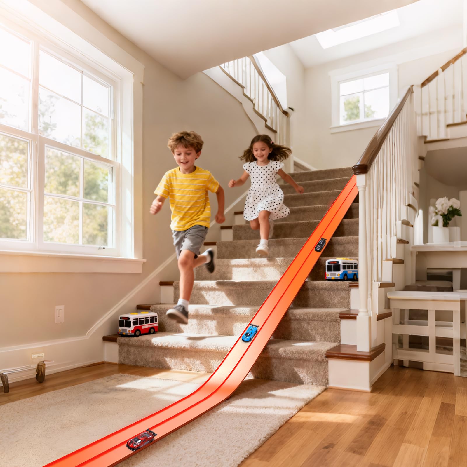 Puppiluv loop ramp reinforcement keeps circular ramps stable during turns.