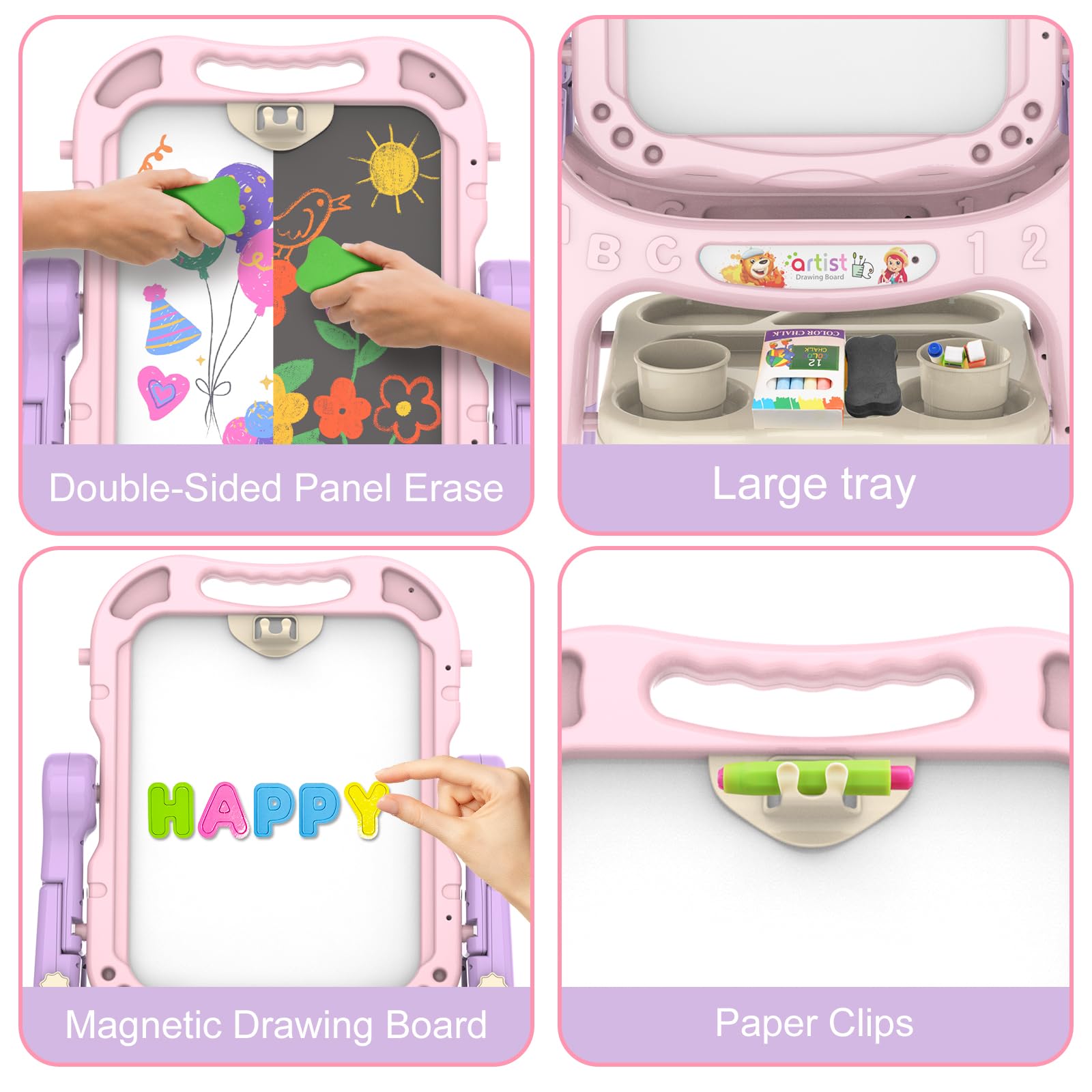 PUPPSITTY art easel portable and foldable design for home, park, or travel creativity.