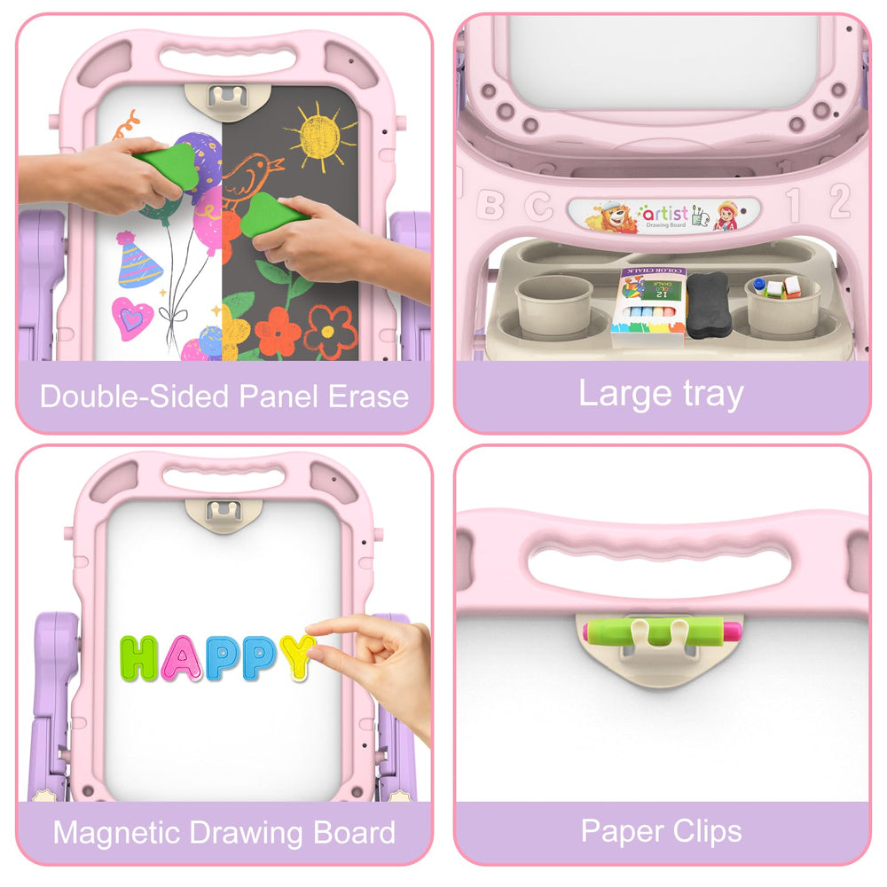PUPPSITTY art easel portable and foldable design for home, park, or travel creativity.