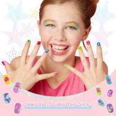 PUPPSITTY colorful décor pack inspires cute, personalized nail art.