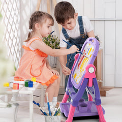 PUPPSITTY easel height-adjustable from 26 to 34.6 inches grows with child