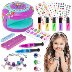 PUPPSITTY kids-nail-polish-set-polish-colors encourages creative color mixing for designs.