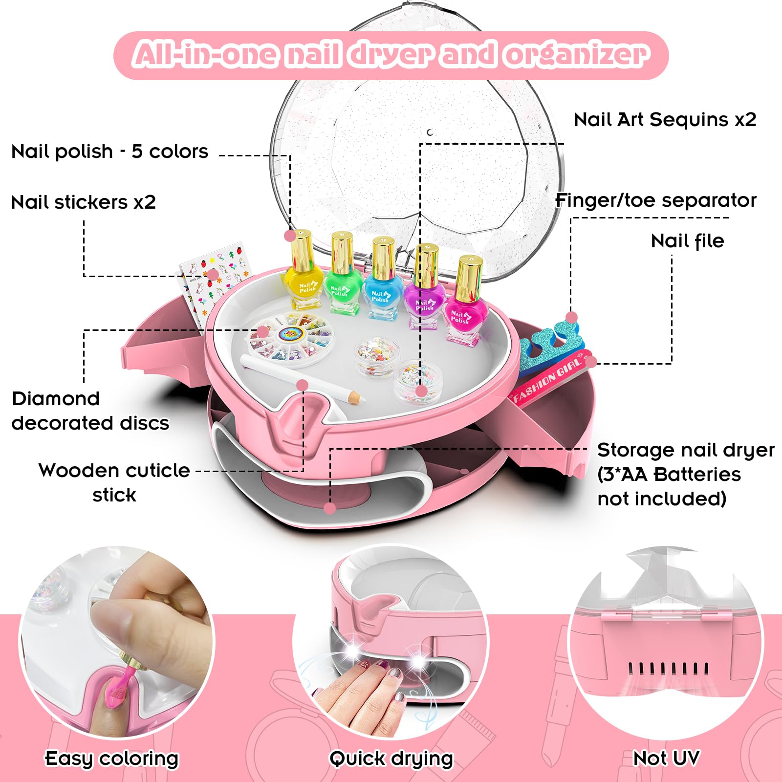 PUPPSITTY nail file and tools support precise shaping and safe practice.