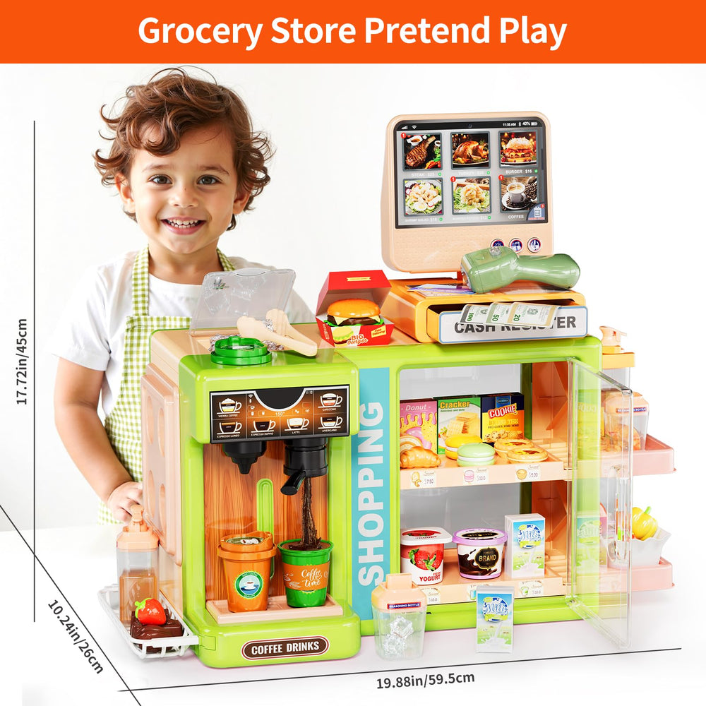 Pupu Pig boxed goods playset for realistic store scenarios
