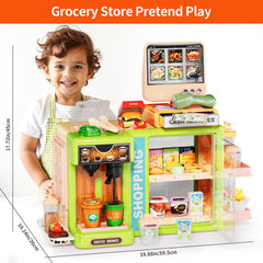 Pupu Pig boxed goods playset for realistic store scenarios