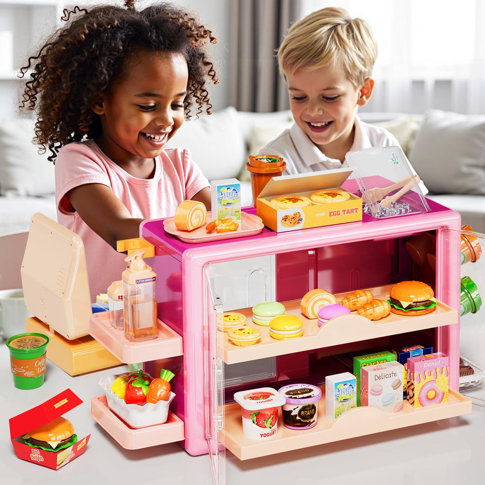 Pupu Pig toy coffee machine adds beverage service play