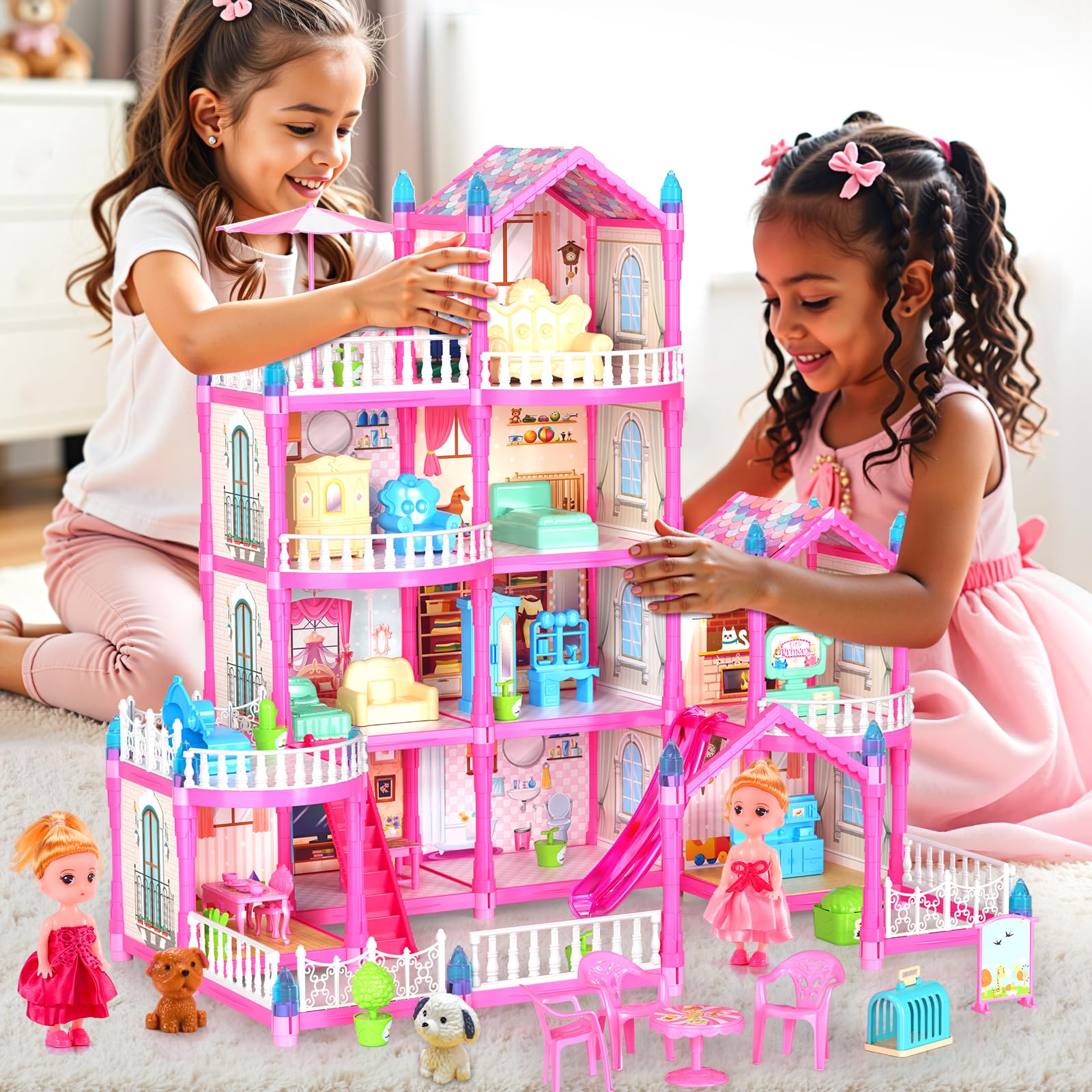 Pupu Pig furniture and accessories create cozy daily scenes.