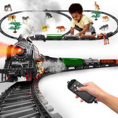 Pupu Pig remote-control steam locomotive for immersive play and family fun