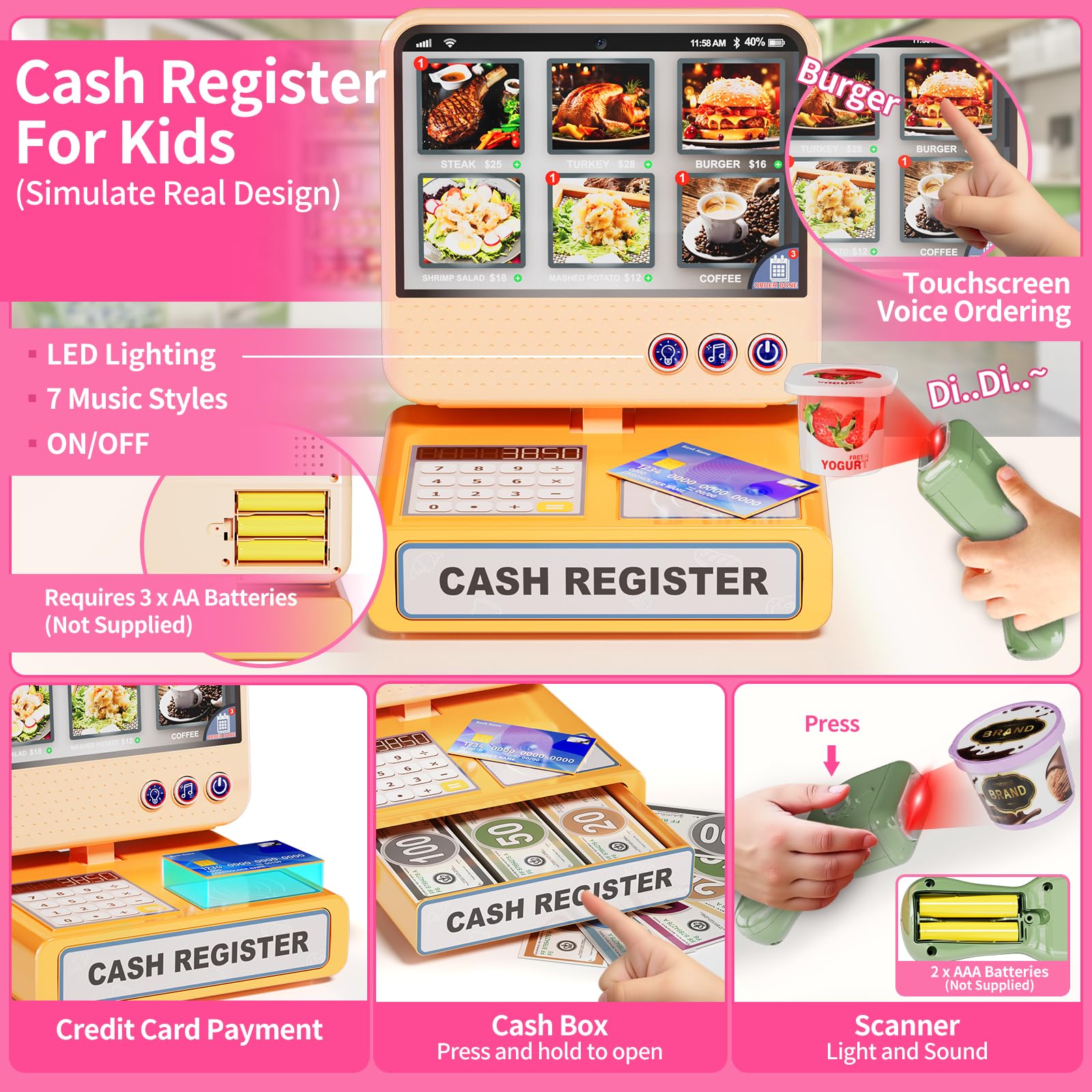 Pupu Pig pretend-food assortment boosts imaginative role play