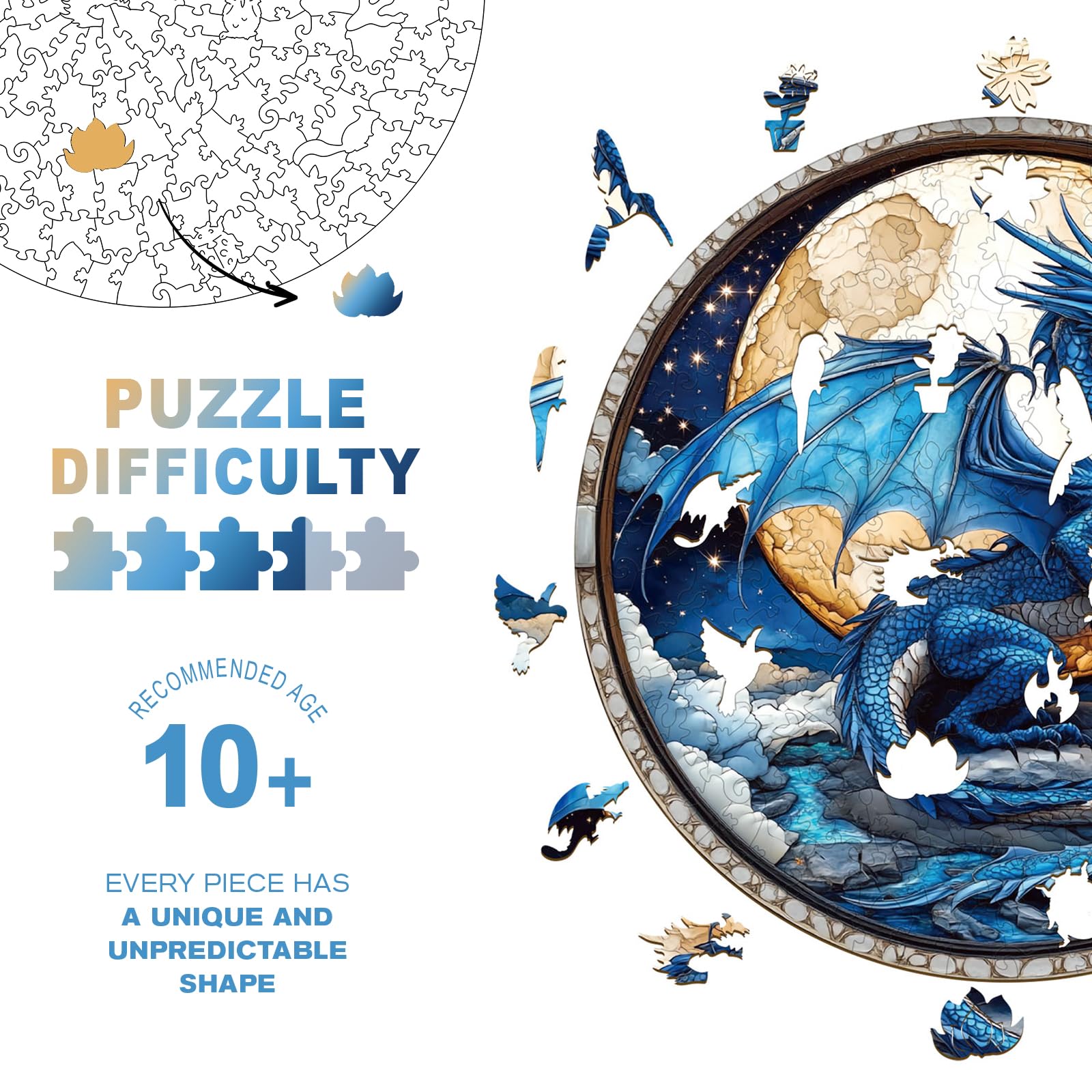 Purdicra family puzzle night game for shared playtime